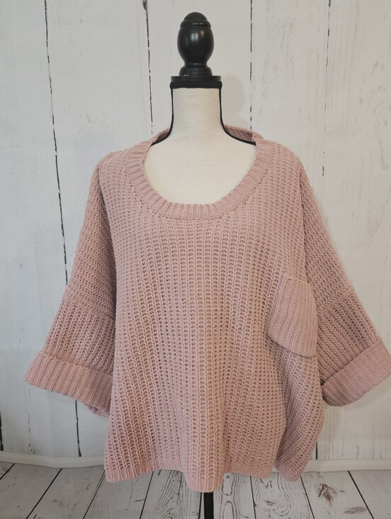 POL Sweaters - POL Boutique Oversized Slouchy Boho Sweater